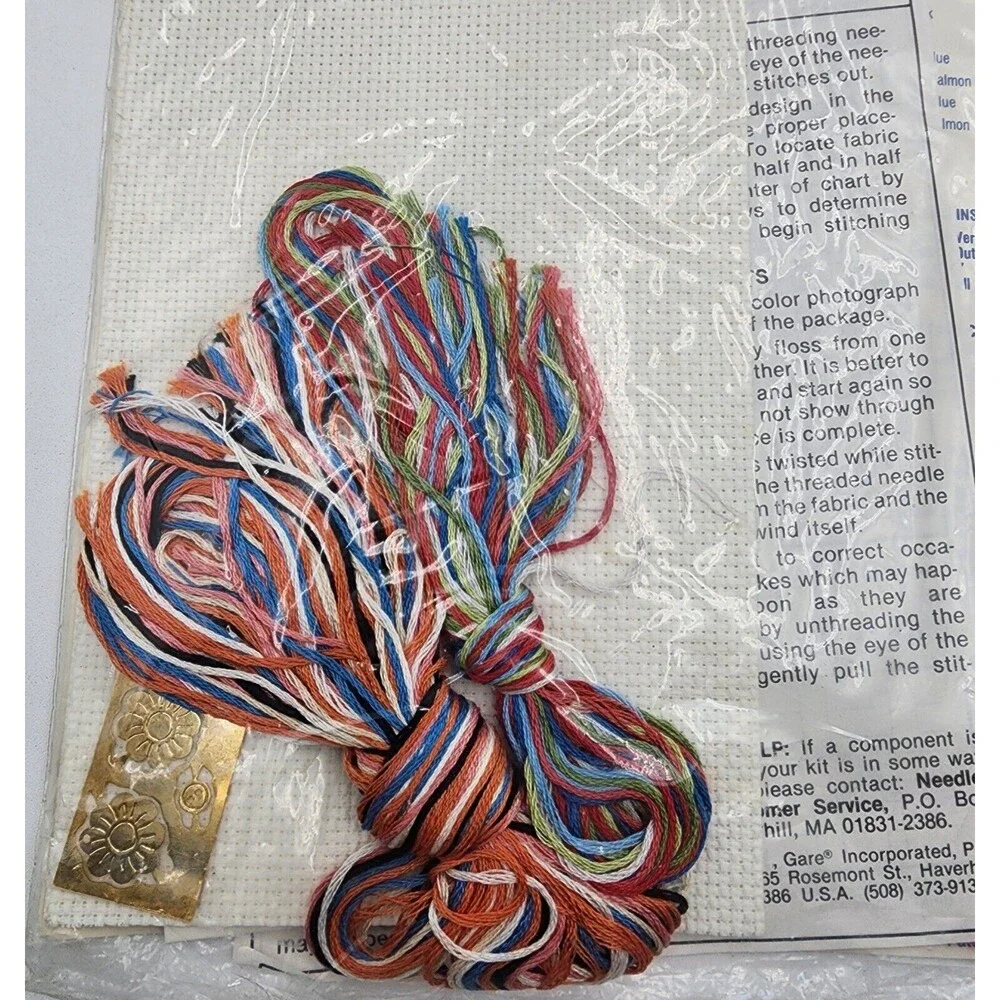 Needleform Charmables Counted Cross Stitch Humpty Dumpty 86301 Kit -Vintage